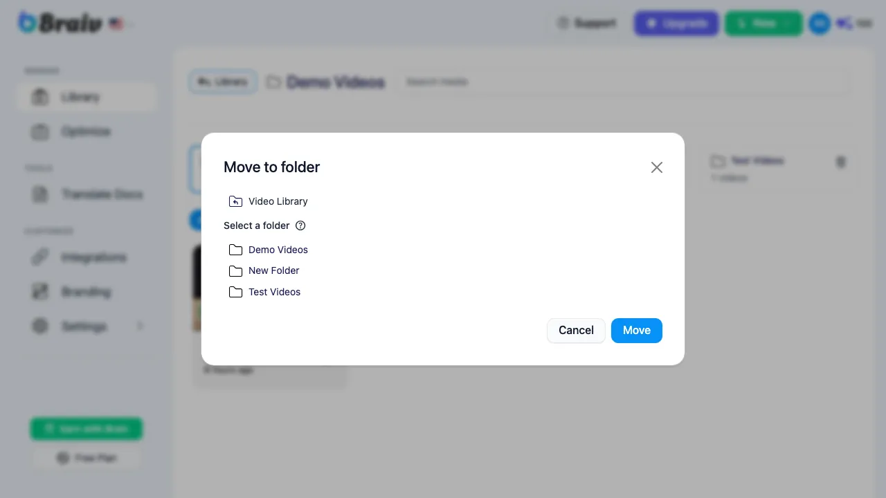 Confirm Move